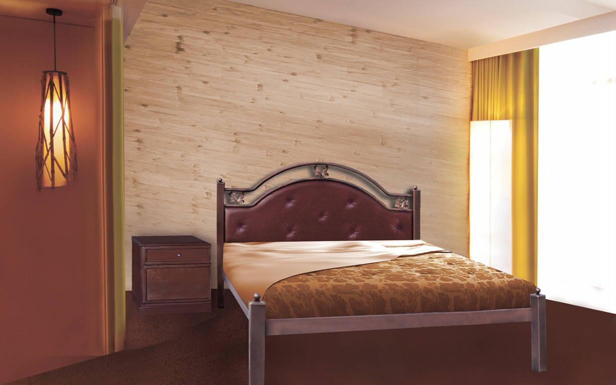 Металеве ліжко Есмеральда Метал-Дизайн