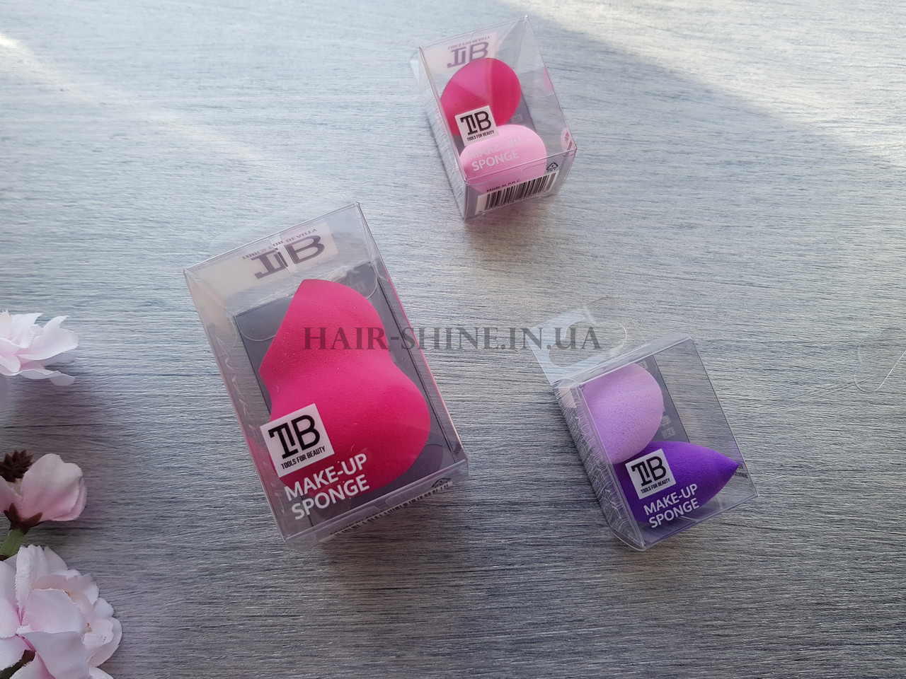 Спонжа для макіяжу -Tools For Beauty Pink