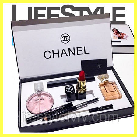 Подарунковий набір CHANEL PRESENT SET 5в1