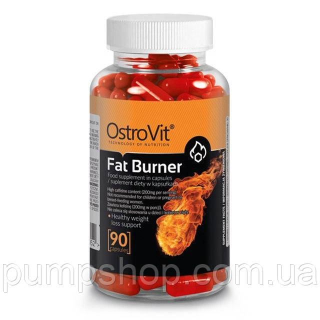 Жироспалювач OstroVit Fat Burner 90 таб.