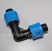 Кут Presto-PS для крапельної стрічки (ET-0117)