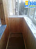 Внутрішня обшивка балконів дерев'яною вагонкою, фото 6