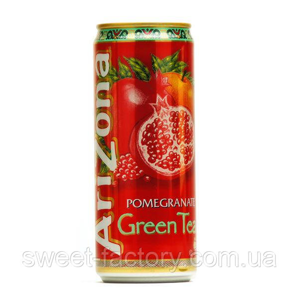 Холодний чай Arizona Pomegranate & Green Tea 330ml, фото 1