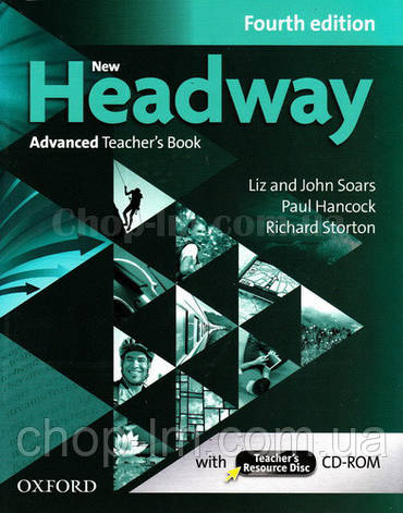 New Headway Advanced Fourth Edition Teacher's Book + Teacher's Resource Disc (книга для вчителя з диском 4изд), фото 1
