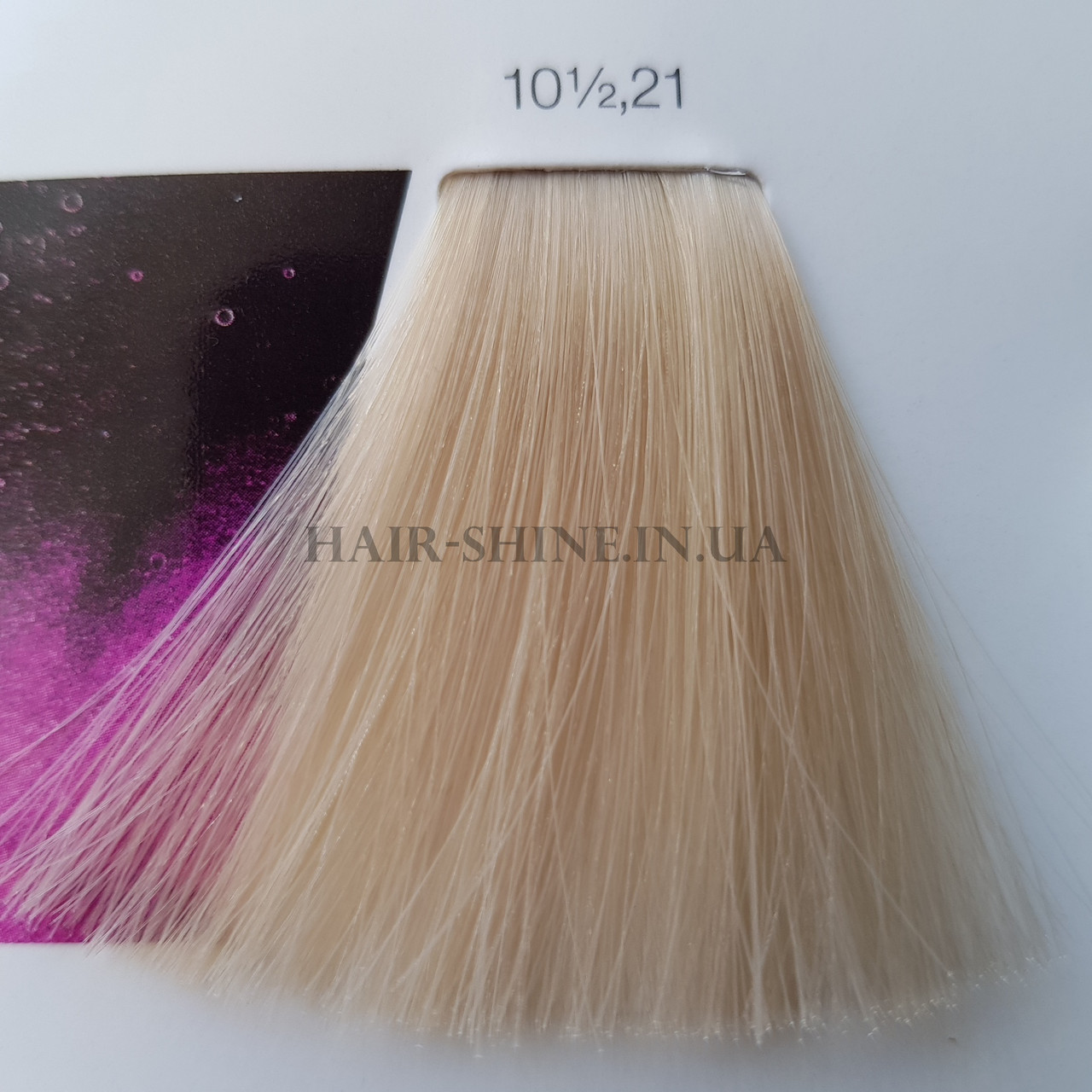 Фарба без аміаку 60 мл L'oreal Professionnel Inoa10 1/2. 21 супер світлий блондин перламутровий попелястий