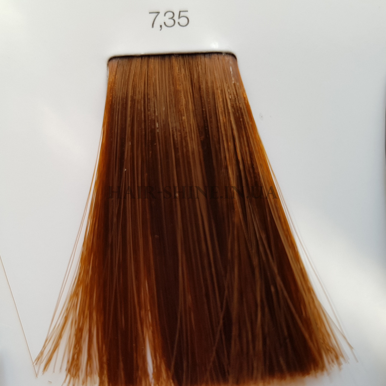 Фарба без аміаку 60 мл L'oreal Professionnel Inoa 7.35 золотистий Блондин червоне дерево
