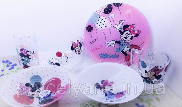 посуда Disney Minnie mouse