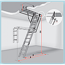 Дерев'яні сходи на горище LiteStep OLK-B Чердачна деревянная лестница LiteStep OLK-B, фото 3