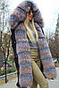 Парка з хутром 3в1 два верхи, фото 4