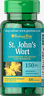 Стандартизований екстракт звіробою, St. John's Wort 150 mg Puritan's Pride, 100 капсул