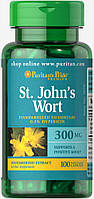 Стандартизований екстракт звіробою, St. John's Wort 300 mg Puritan's Pride, 100 капсул