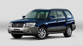 Накладки на пороги Subaru Forester 2 (2002-2008)