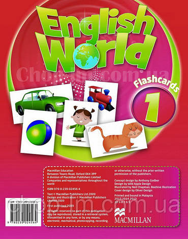 English World 1 Flash Cards (набор карточек), фото 1
