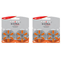 Батарейки для слухових апаратів Rayovac EXTRA 13 (24 шт.)