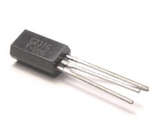 Транзистор біполярний 2SC2316 TO92L NPN 120V 0.8 A