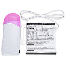Воскоплав касетний (Depilatory Heater) Нагрівач воску YM-64 для депіляції волосся (pink), фото 6