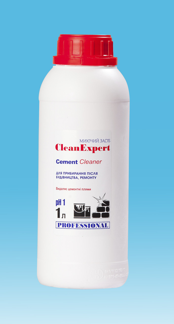 Моющее средство для уборки после ремонта Cement Cleaner 1 л - фото 1 - id-p509242169