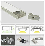 Алюмінієвий профіль SL-24 з розсіювачем