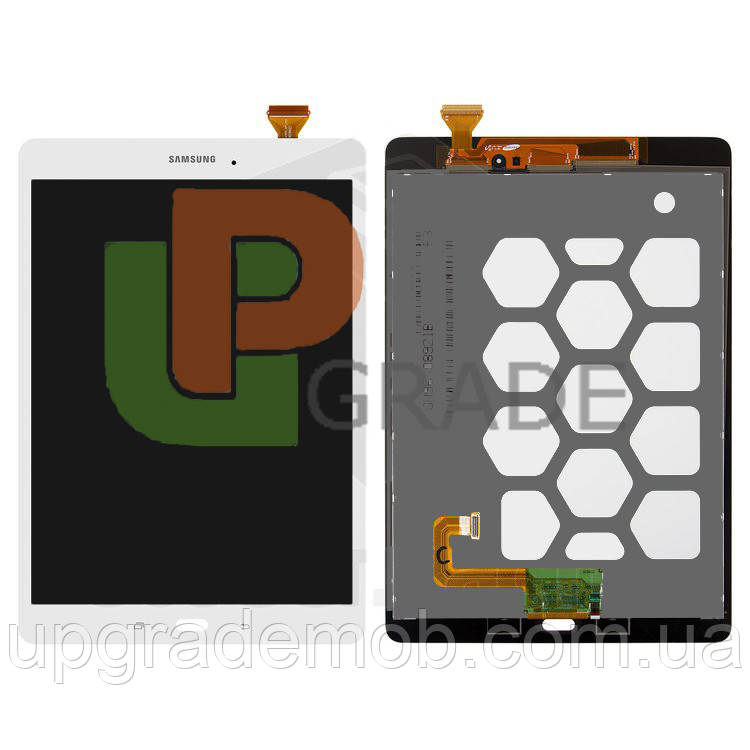 Дисплей модуль тачскрин Samsung T550 Galaxy Tab A 9.7 /T555 білий оригінал, фото 1