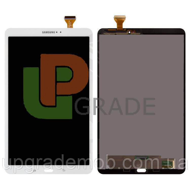 Дисплей модуль тачскрин Samsung T580 Galaxy Tab A 10.1 2016 /T585 білий Pearl White оригінал, фото 1