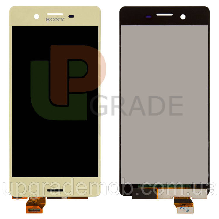 Дисплей модуль тачскрин Sony F5121 Xperia X /F5122 /F8131 /F8132 золотистий Lime Gold оригінал