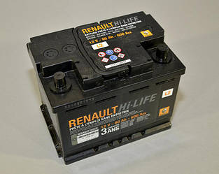 Акумулятор L2 60AH на Renault Dokker 2012->- Renault (Оригінал) - 7711238597