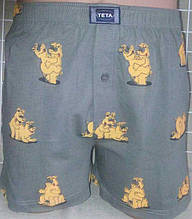 Шорти чоловічі Боксерки сімейні бавовна ТЕТА, M, L, XL, 2XL