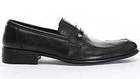 Классические стильные черные туфли 43