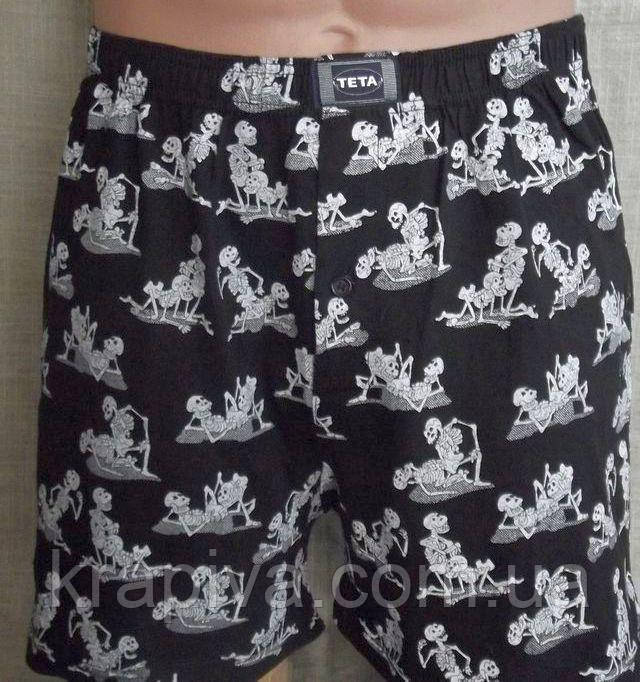Шорти чоловічі Боксерки сімейні бавовна ТЕТА, M, L, XL, 2XL, фото 1