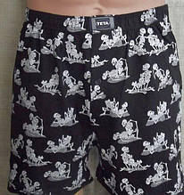 Шорти чоловічі Боксерки сімейні бавовна ТЕТА, M, L, XL, 2XL