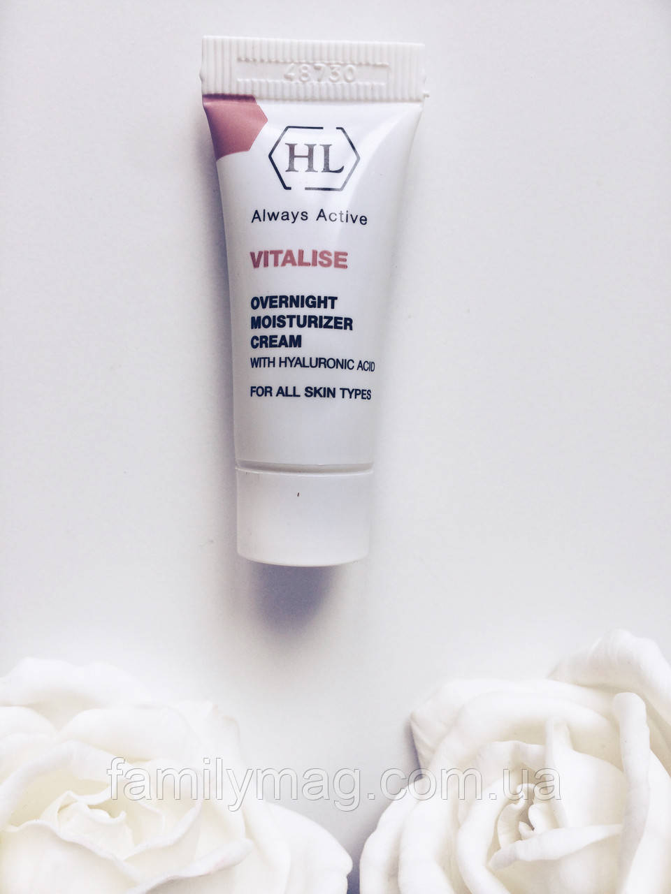 ПРОБНИК НІЧНОГО ЗВОЛОЖУЮЧОГО КРЕМУ OVERNIGHT MOISTURIZER CREAM VITALISE HOLY LAND 4 МЛ