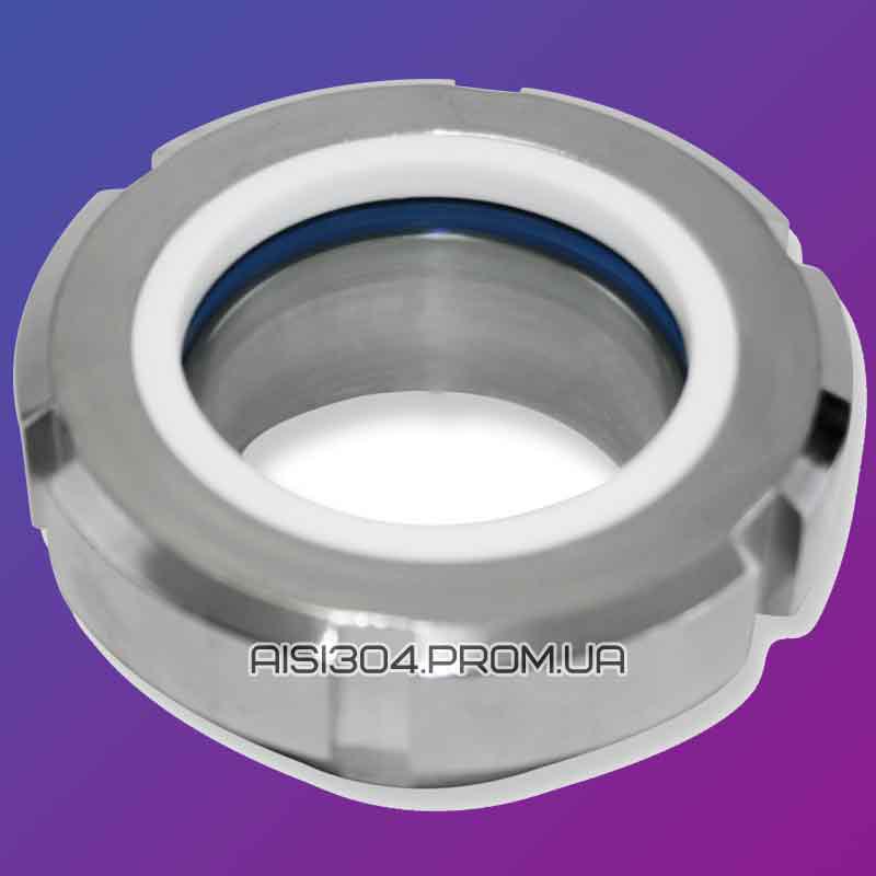 Діоптр нержавіючий плоский Ду 25 AISI 304 (28*1,5 мм), фото 1