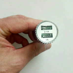Зарядка USB в прикурювач на два виходи, автомобільна зарядка usb, фото 2