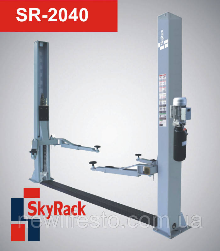 Автомобільний двостічний електрогідравлічний підіймач (SR-2040) SkyRack, фото 1