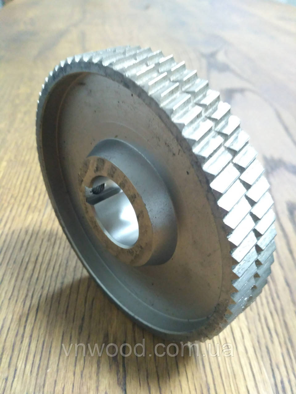 Подаючий ролик для чотирьохстороннього верстата Φ140XΦ35x25 (метал)