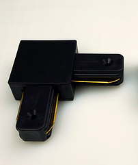 Конектор кутовий для шинопроводу однофазного чорний LD1001 Feron