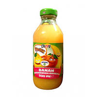 Сік натуральний банан — яблуко — груша Dizzy Banan-brzoskwinia-gruszka 330 ml.