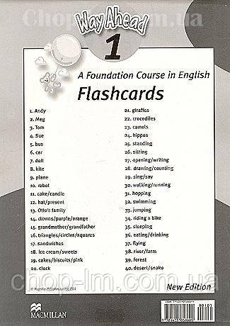 New Way Ahead 1 Flashcards (набір карток, наочні посібники до курсу 1)