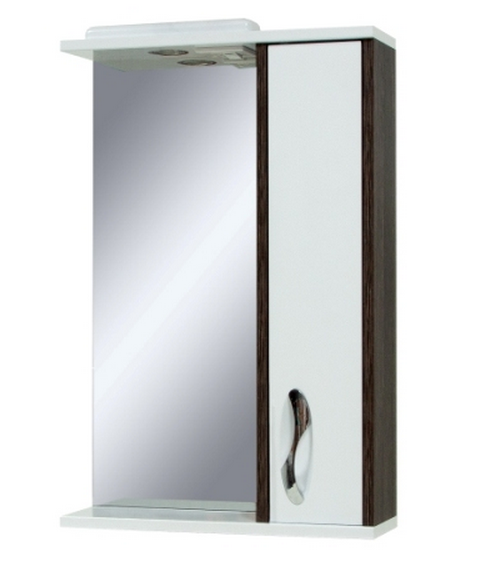 Зеркало в ванную Sirius 55 шкафчик винтаж темный Сансервис - фото 1 - id-p52548494