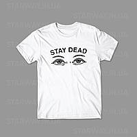 Футболка стильна Stay Dead logo