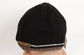 Шапка чоловіча чорна AGBO 03