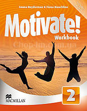 Motivate! Level 2 Workbook + Audio CDs (робочий зошит англійською мовою з диском, рівень 2-й)