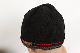 Шапка чоловіча чорна AGBO 02