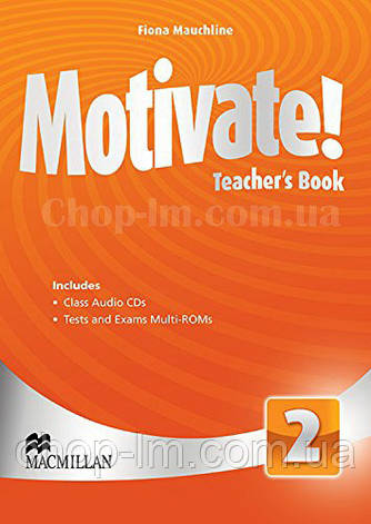 Motivate! Level 2 Teacher's Book + Audio CDs (книга для вчителя з диском і тестами, рівень 2-й), фото 1