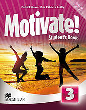 Motivate! Level 3 Student's Book Pack (учбовник англійської мови з диском, рівень 3-й)