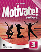 Motivate! Level 3 Workbook + Audio CDs (рабочая тетрадь по английскому языку с диском, уровень 3-й)