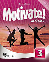 Motivate! Level 3 Workbook + Audio CDs (робочий зошит англійською мовою з диском, рівень 3-й)