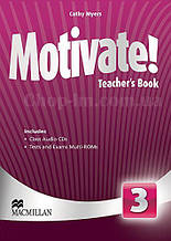 Motivate! Level 3 Teacher's Book + Audio CDs (книга для вчителя з диском і тестами, рівень 3-й)