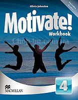 Motivate! Level 4 Workbook + Audio CDs (рабочая тетрадь по английскому языку с диском, уровень 4-й)