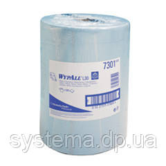 WYPALL* L30 Протирочные салфетки - Большой рулон / Синий/ Голубой, 500 листов, 33,0х38,0 см, фото 1